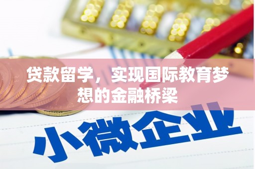 临沭贷款留学，实现国际教育梦想的金融桥梁