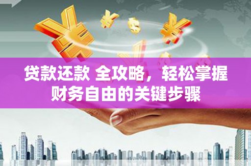 临沭贷款还款 全攻略，轻松掌握财务自由的关键步骤