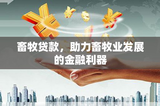 临沭畜牧贷款，助力畜牧业发展的金融利器