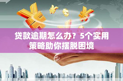 临沭贷款逾期怎么办？5个实用策略助你摆脱困境