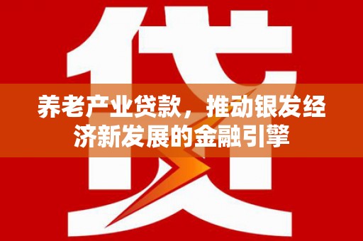 临沭养老产业贷款，推动银发经济新发展的金融引擎