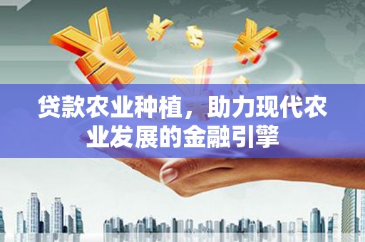 临沭贷款农业种植，助力现代农业发展的金融引擎
