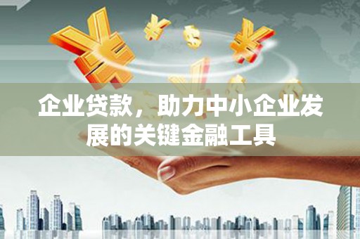 临沭企业贷款，助力中小企业发展的关键金融工具