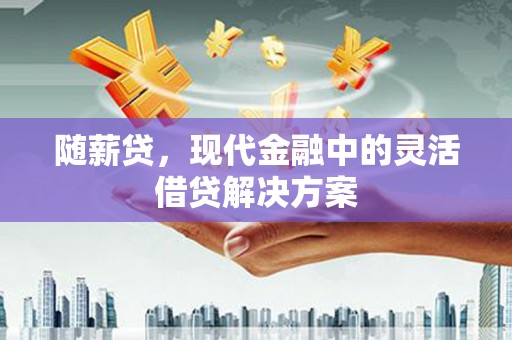 临沭随薪贷，现代金融中的灵活借贷解决方案