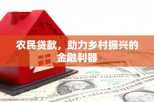 临沭农民贷款，助力乡村振兴的金融利器