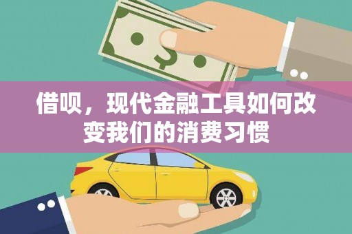 临沭借呗，现代金融工具如何改变我们的消费习惯