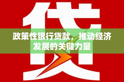 临沭政策性银行贷款，推动经济发展的关键力量