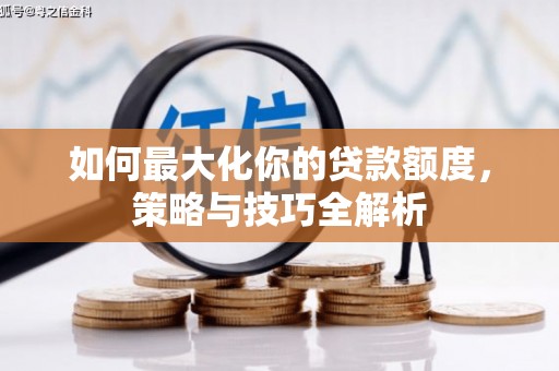 临沭如何最大化你的贷款额度，策略与技巧全解析