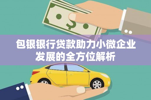 临沭包银银行贷款助力小微企业发展的全方位解析