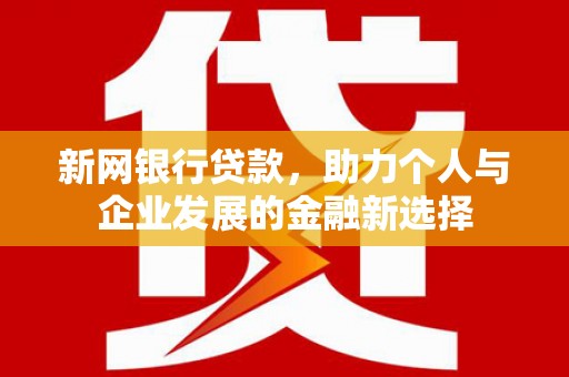 临沭新网银行贷款，助力个人与企业发展的金融新选择
