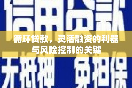 临沭循环贷款，灵活融资的利器与风险控制的关键