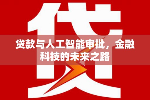 临沭贷款与人工智能审批，金融科技的未来之路