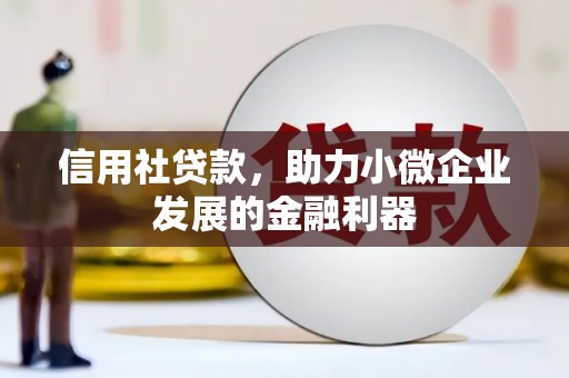 临沭信用社贷款，助力小微企业发展的金融利器