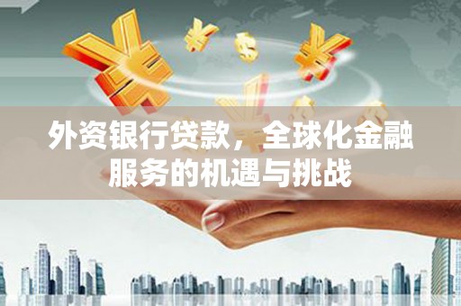 临沭外资银行贷款，全球化金融服务的机遇与挑战