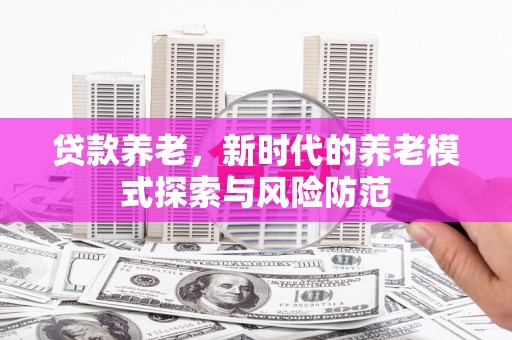 临沭贷款养老，新时代的养老模式探索与风险防范