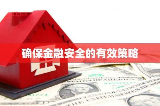 临沭确保金融安全的有效策略